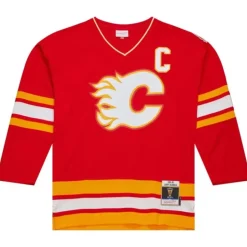 Blue Line Lanny Mcdonald Calgary Flames Dark 1988 Jersey