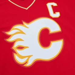 Blue Line Lanny Mcdonald Calgary Flames Dark 1988 Jersey