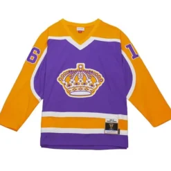 Blue Line Marcel Dionne Los Angeles Kings 1980 Jersey