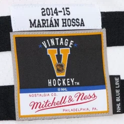 Blue Line Marian Hossa Chicago Blackhawks Dark 2014 Jersey