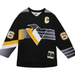 Blue Line Mario Lemieux Pittsburgh Penguins 1996 Jersey