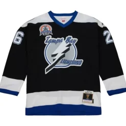 Blue Line Martin St. Louis Tampa Bay Lightning Dark 2003 Jersey