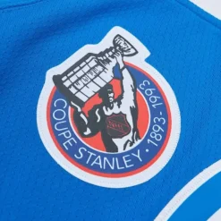 Blue Line Mats Sundin Quebec Nordiques Dark 1992 Jersey