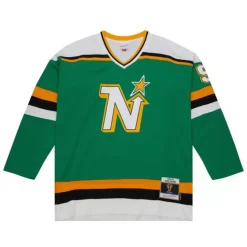 Blue Line Mike Modano Minnesota North Stars Dark 1989 Jersey