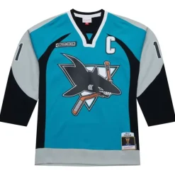 Blue Line Owen Nolan San Jose Sharks Dark 1999 Jersey