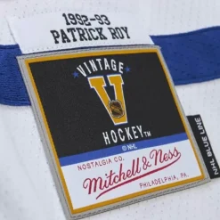 Blue Line Patrick Roy Montreal Canadiens 1992 Jersey