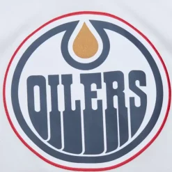 Blue Line Ryan Smyth Edmonton Oilers White 1996 Jersey