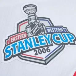 Blue Line Ryan Smyth Edmonton Oilers White 2005 Jersey