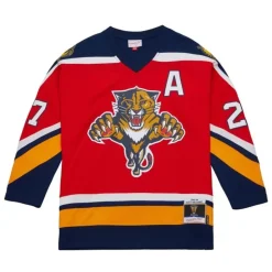 Blue Line Scott Mellanby Florida Panthers Dark 1995 Jersey
