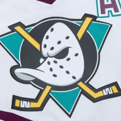 Blue Line Teemu Selanne Anaheim Ducks White 1996 Jersey