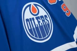 Blue Line Wayne Gretzky Edmonton Oilers 1986 Jersey