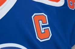 Blue Line Wayne Gretzky Edmonton Oilers 1986 Jersey