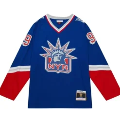 Blue Line Wayne Gretzky New York Rangers 1996 Jersey