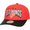Boom Text Pro Snapback Vntg Detroit Red Wings