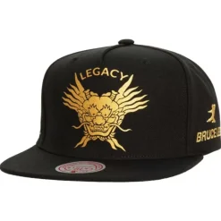 Branded Bruce Lee Dragon'S Head Snapback