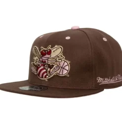 Brown Sugar Bacon Fitted Hat Hwc Charlotte Hornets