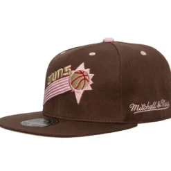 Brown Sugar Bacon Fitted Hat Hwc Phoenix Suns