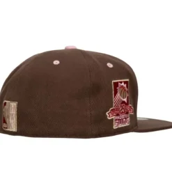 Brown Sugar Bacon Fitted Hat Hwc Phoenix Suns