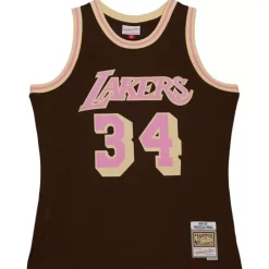Brown Sugar Bacon Swingman Jersey Los Angeles Lakers 1996-97 Shaquille O'Neal