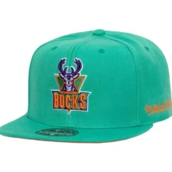 Cactus Cooler Fitted Hat Milwaukee Bucks