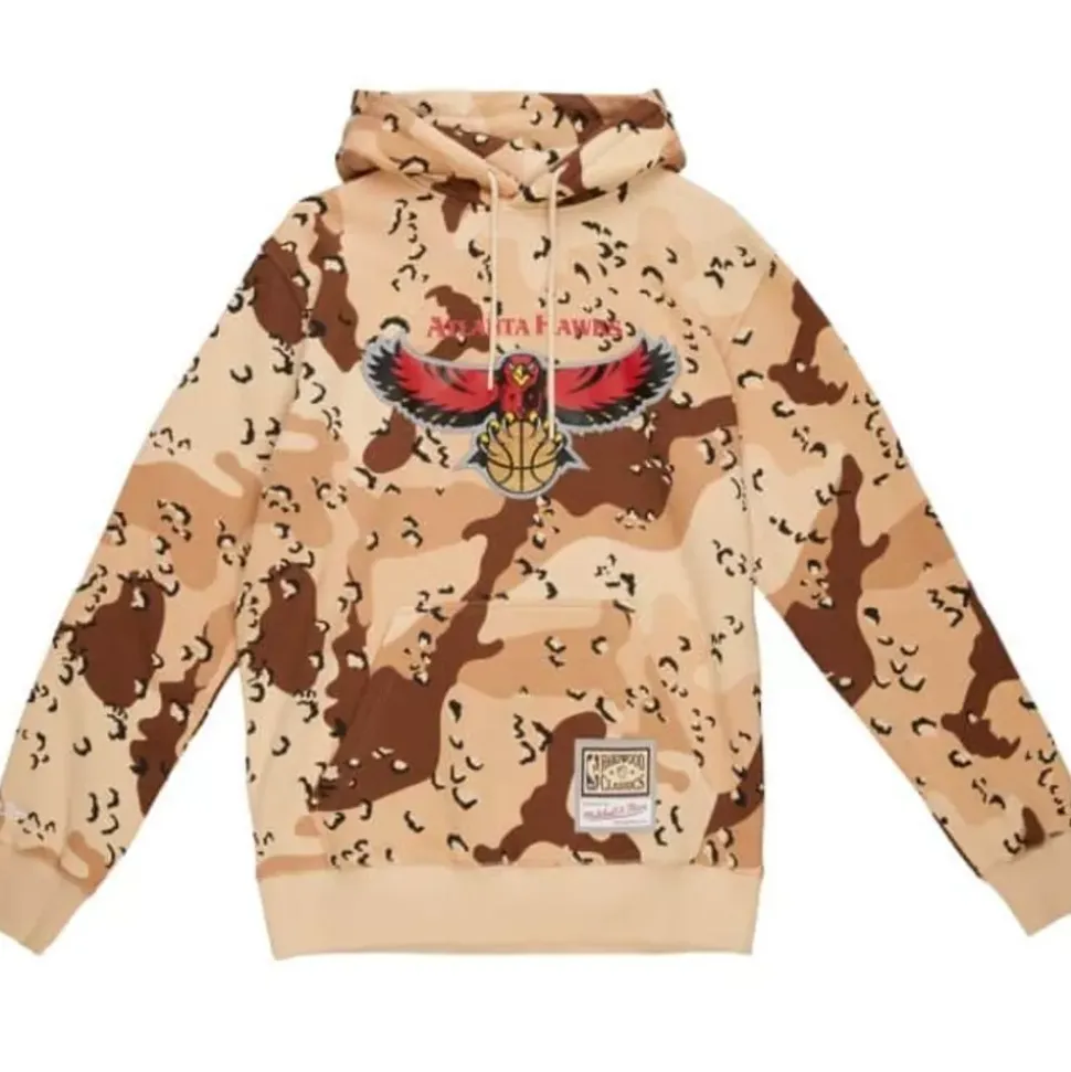 Camo Reflective Hoodie Atlanta Hawks