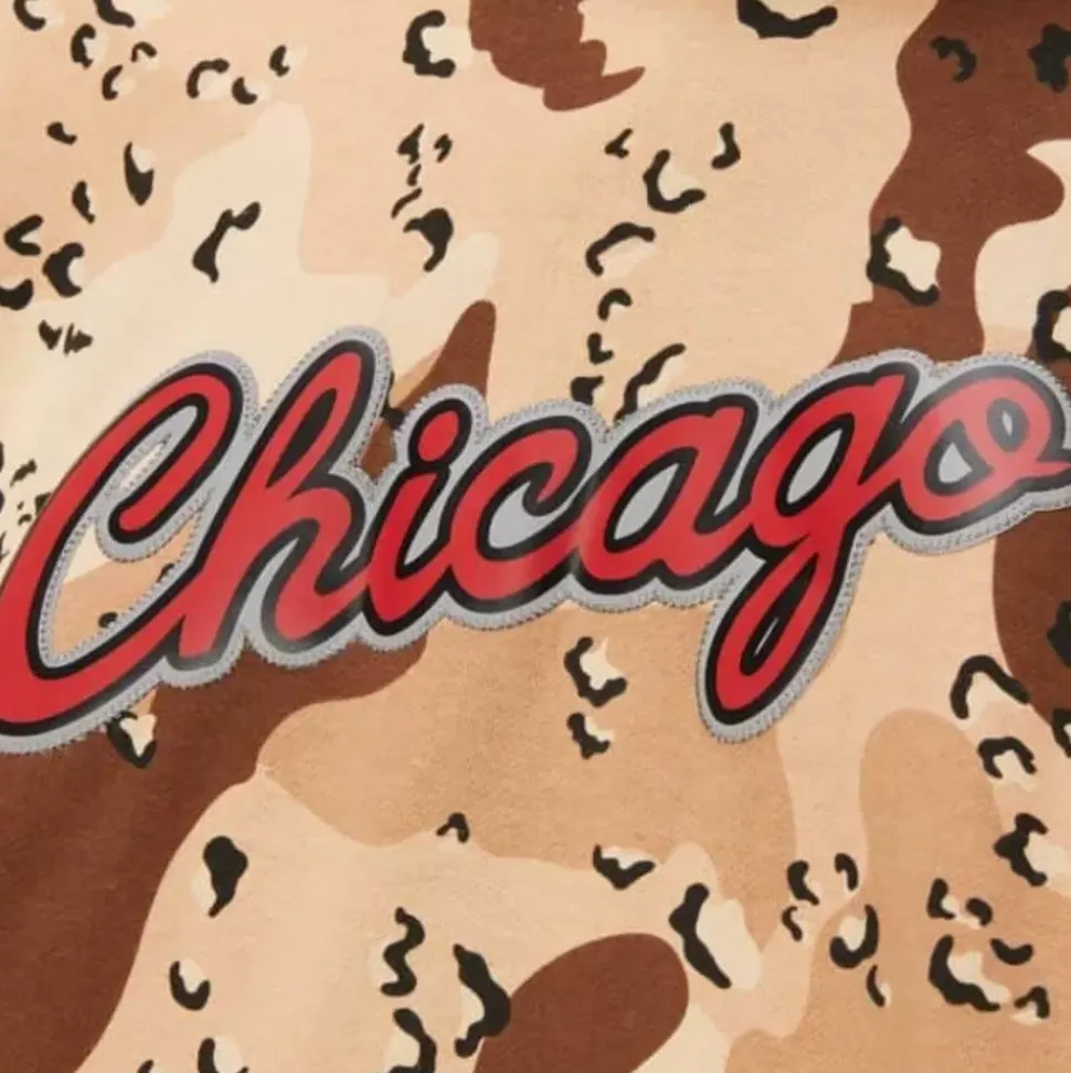 Camo Reflective Hoodie Chicago Bulls