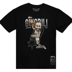 Caricature Tee San Antonio Spurs Manu Ginobili