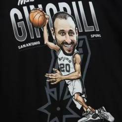 Caricature Tee San Antonio Spurs Manu Ginobili