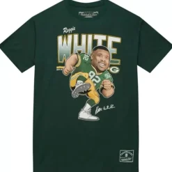 Caricatures Tee Green Bay Packers Reggie White