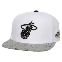 Cement Top Snapback Miami Heat