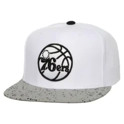 Cement Top Snapback Philadelphia 76Ers