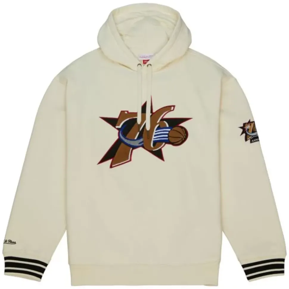 Chainstitch Heavyweight Hoodie Retro Philadelphia 76Ers