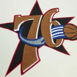 Chainstitch Heavyweight Hoodie Retro Philadelphia 76Ers