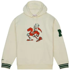 Chainstitch Heavyweight Hoodie Retro University Of Miami