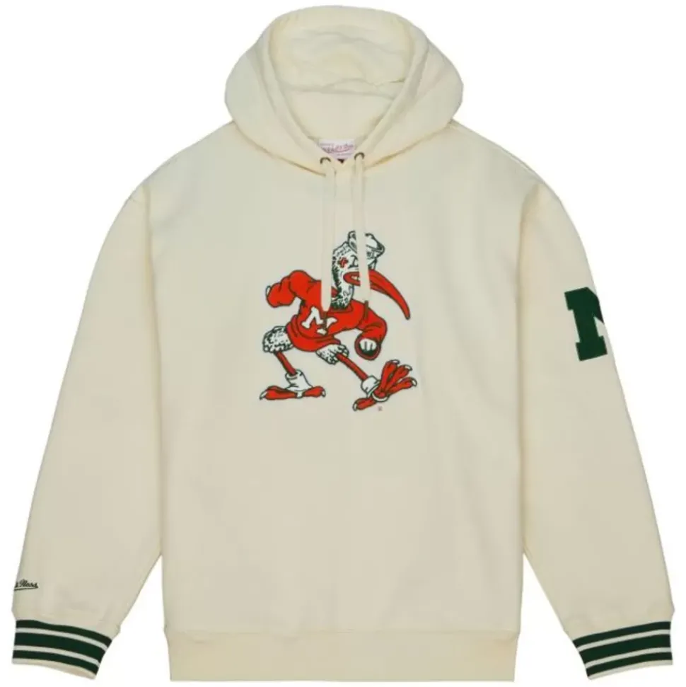 Chainstitch Heavyweight Hoodie Retro University Of Miami