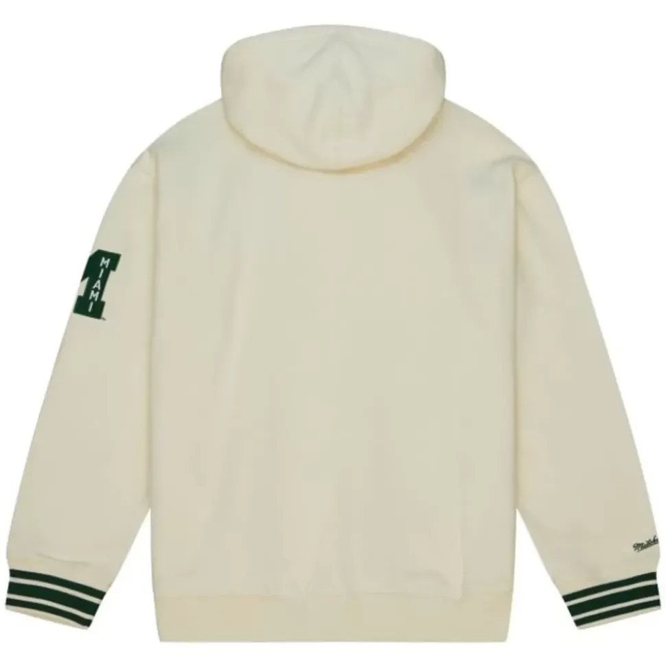 Chainstitch Heavyweight Hoodie Retro University Of Miami