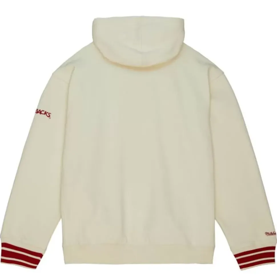 Chainstitch Heavyweight Hoodie Retro University Of Arkansas