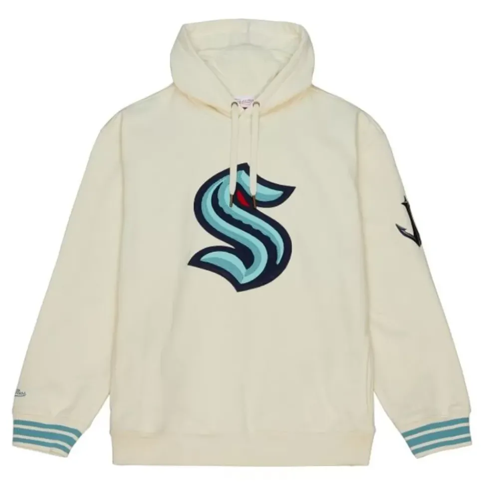 Chainstitch Heavyweight Hoodie Current Seattle Kraken