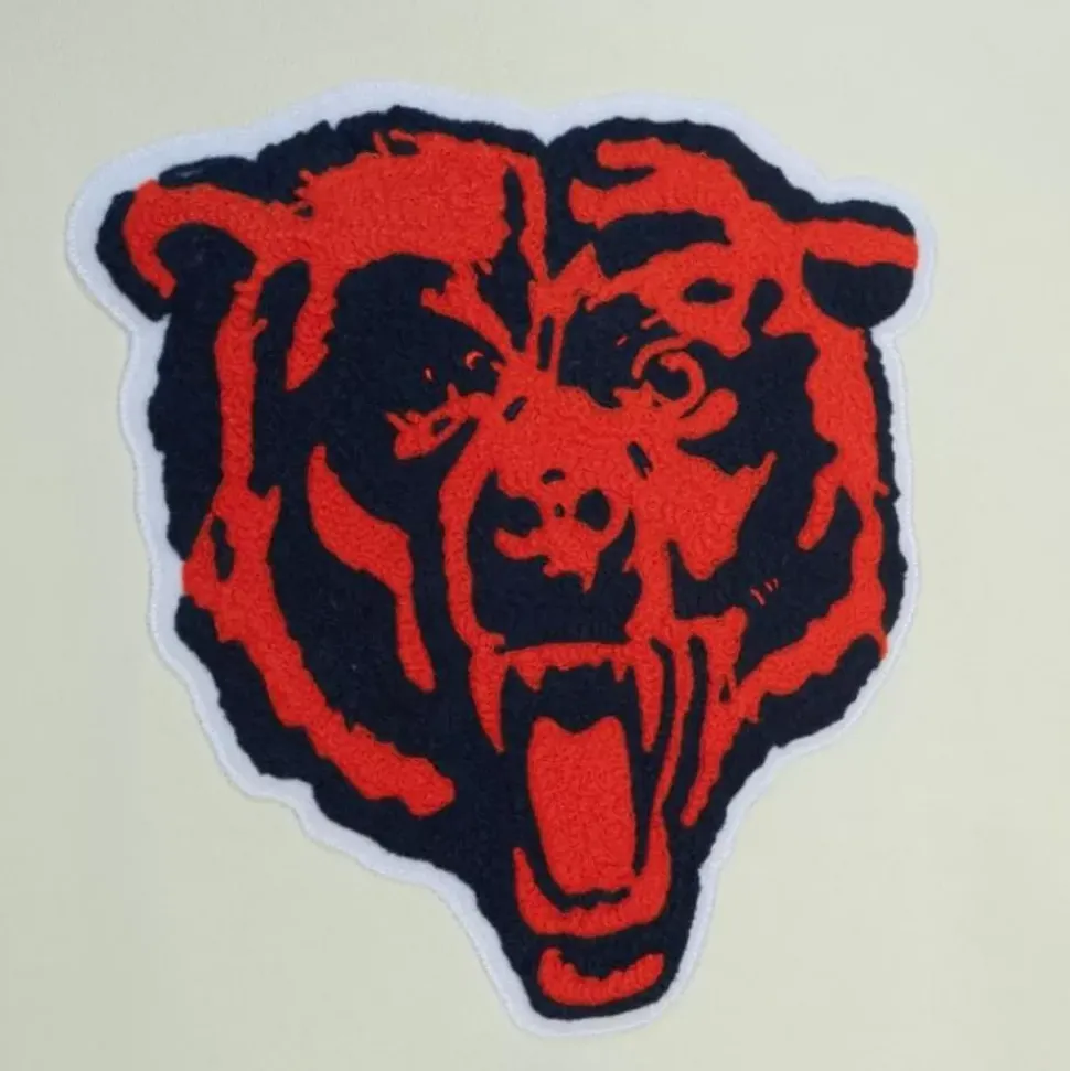 Chainstitch Heavyweight Hoodie Retro Chicago Bears