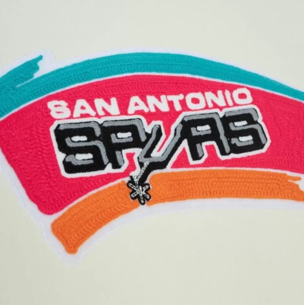 Chainstitch Heavyweight Hoodie Retro San Antonio Spurs