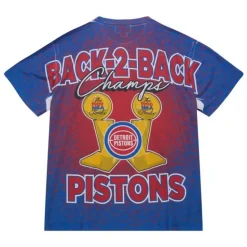 Champ City Sublimated Ss Tee Detroit Pistons