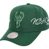 Champ Wrap Pro Snapback Milwaukee Bucks