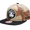 Choco Camo Snapback Boston Celtics