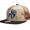 Choco Camo Snapback Brooklyn Nets