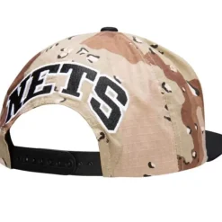Choco Camo Snapback Brooklyn Nets