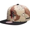 Choco Camo Snapback Houston Rockets
