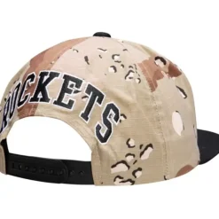 Choco Camo Snapback Houston Rockets