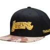 Choco Camo Snapback Hwc Los Angeles Lakers