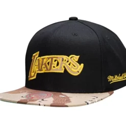 Choco Camo Snapback Hwc Los Angeles Lakers
