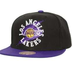 Circle Splash Snapback Los Angeles Lakers